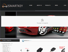 Tablet Screenshot of ismartkey.com